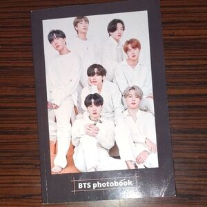 BTS Photobook with Black Cover